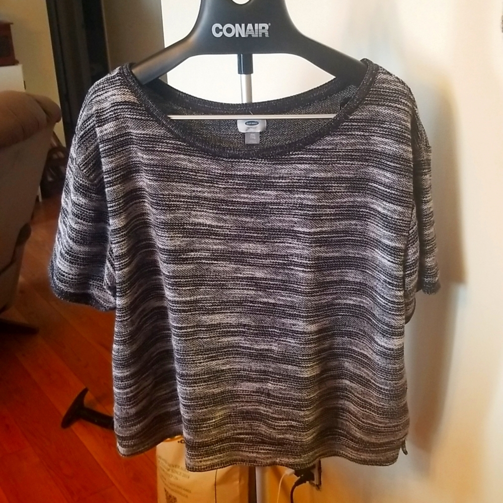 Old Navy Striped Knit Sweater XXL